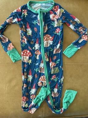 Little Sleepies Viscose Bamboo Forest Gnomes Footie 18-24M
